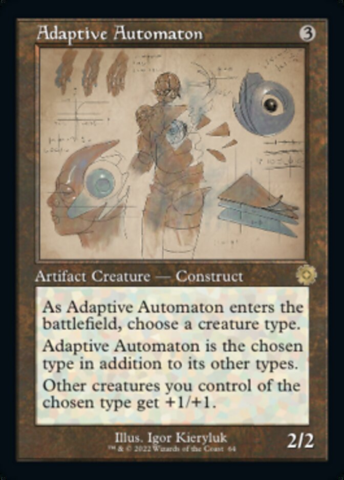 Adaptive Automaton (Retro Schematic) [The Brothers' War Retro Artifacts] | Dumpster Cat Games