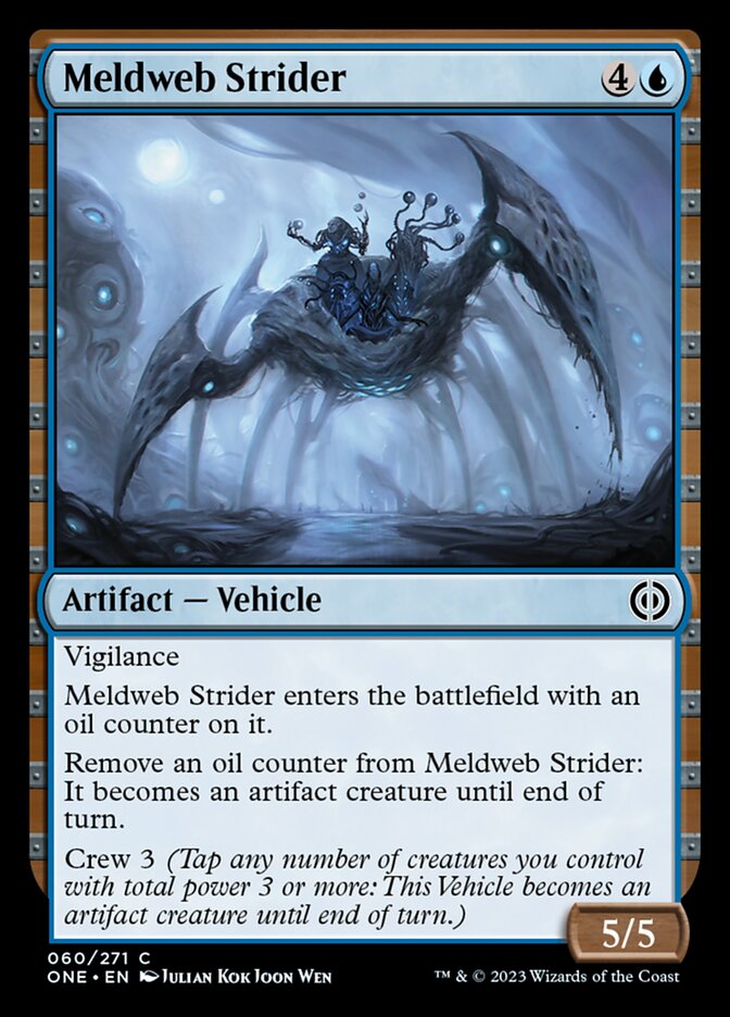 Meldweb Strider [Phyrexia: All Will Be One] | Dumpster Cat Games