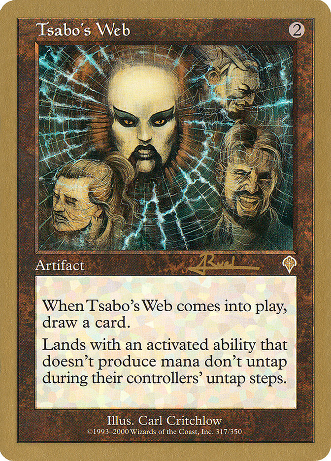 Tsabo's Web (Antoine Ruel) [World Championship Decks 2001] | Dumpster Cat Games