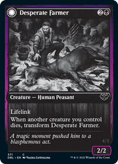 Desperate Farmer // Depraved Harvester [Innistrad: Double Feature] | Dumpster Cat Games