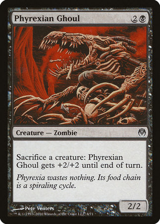 Phyrexian Ghoul [Duel Decks: Phyrexia vs. the Coalition] | Dumpster Cat Games