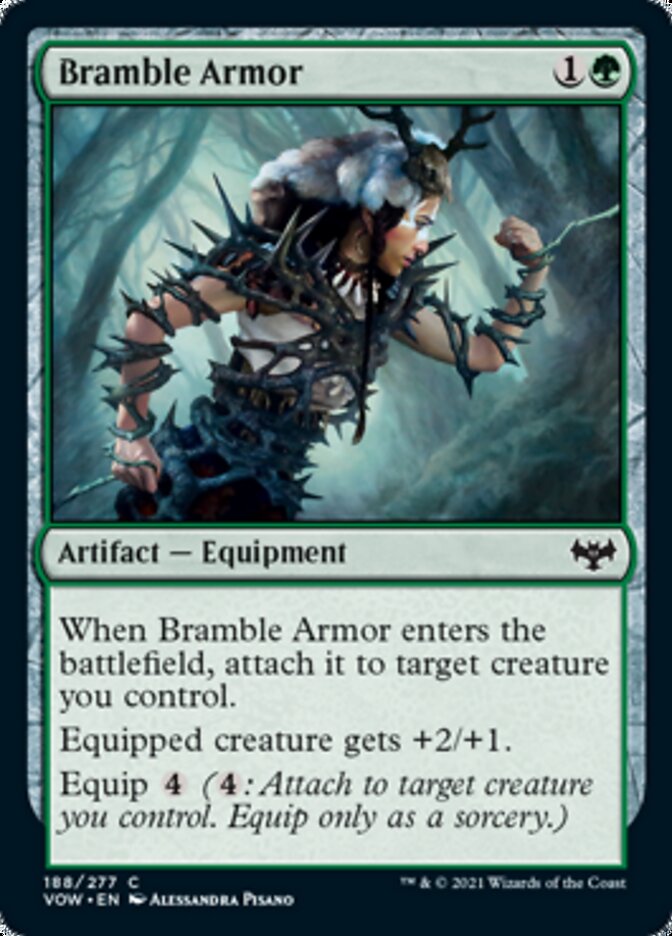 Bramble Armor [Innistrad: Crimson Vow] | Dumpster Cat Games