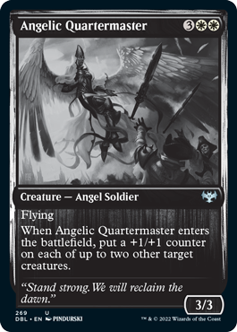 Angelic Quartermaster [Innistrad: Double Feature] | Dumpster Cat Games