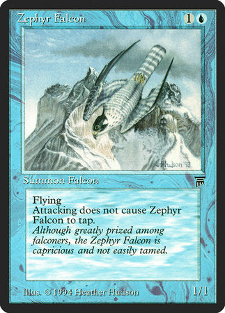 Zephyr Falcon [Legends] | Dumpster Cat Games