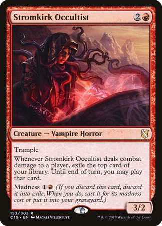 Stromkirk Occultist [Commander 2019] | Dumpster Cat Games