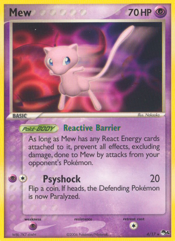 Mew (4/17) [POP Series 4] | Dumpster Cat Games