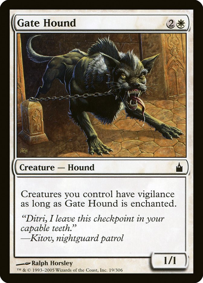 Gate Hound [Ravnica: City of Guilds] | Dumpster Cat Games