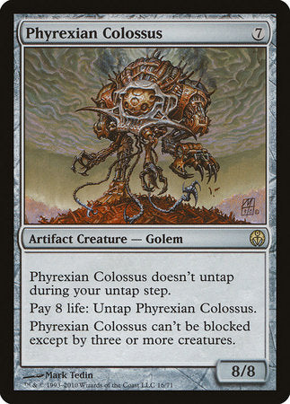 Phyrexian Colossus [Duel Decks: Phyrexia vs. the Coalition] | Dumpster Cat Games