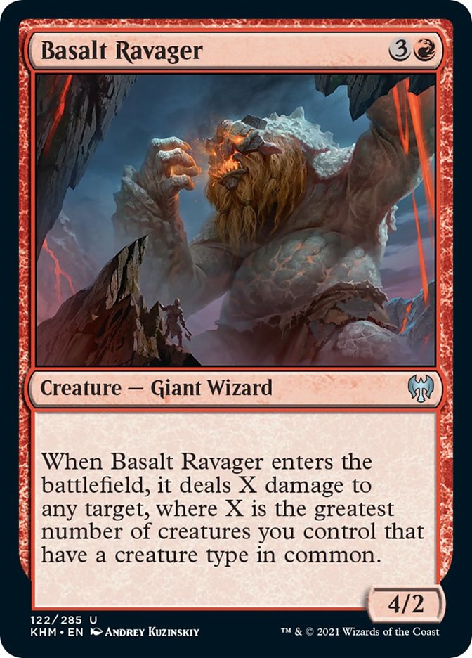 Basalt Ravager [Kaldheim] | Dumpster Cat Games