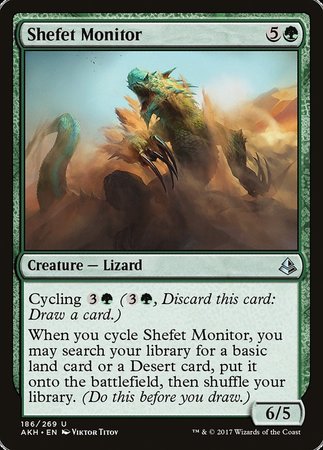 Shefet Monitor [Amonkhet] | Dumpster Cat Games