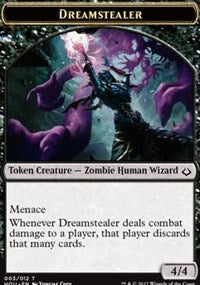 Dreamstealer // Warrior Double-sided Token [Hour of Devastation Tokens] | Dumpster Cat Games