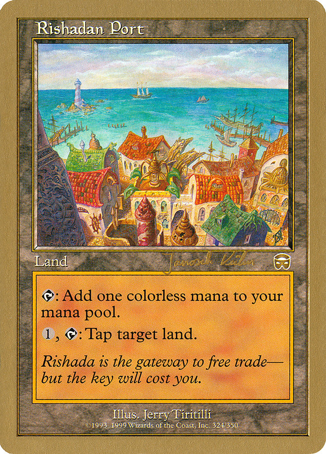 Rishadan Port (Janosch Kuhn) [World Championship Decks 2000] | Dumpster Cat Games