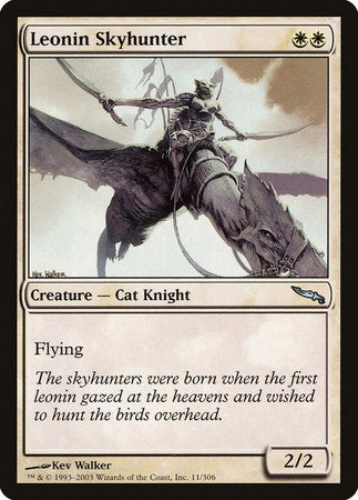 Leonin Skyhunter [Mirrodin] | Dumpster Cat Games