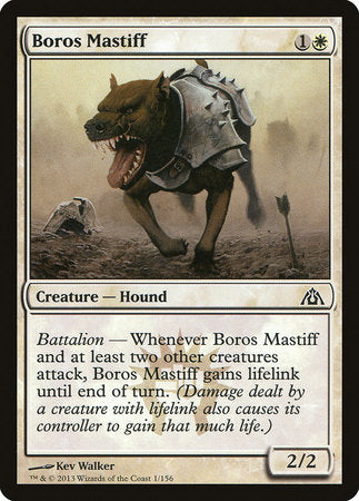 Boros Mastiff [Dragon's Maze] | Dumpster Cat Games