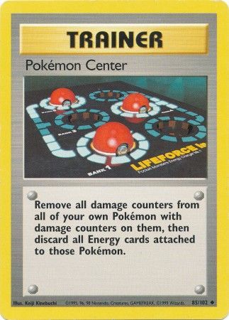 Pokemon Center (85/102) [Base Set Unlimited] | Dumpster Cat Games