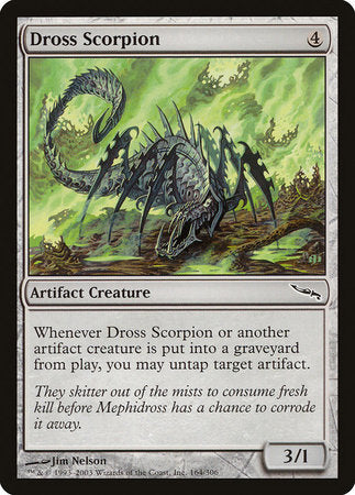 Dross Scorpion [Mirrodin] | Dumpster Cat Games