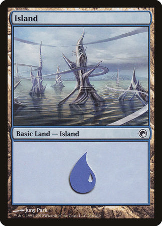 Island (236) [Scars of Mirrodin] | Dumpster Cat Games