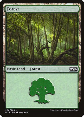 Forest (266) [Magic 2015] | Dumpster Cat Games