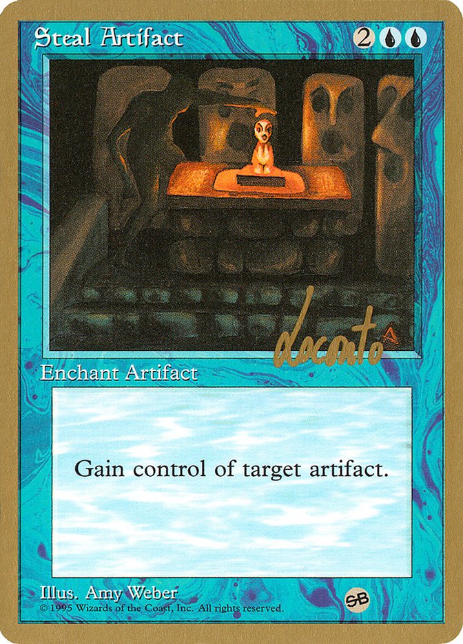 Steal Artifact (Michael Loconto) (SB) [Pro Tour Collector Set] | Dumpster Cat Games