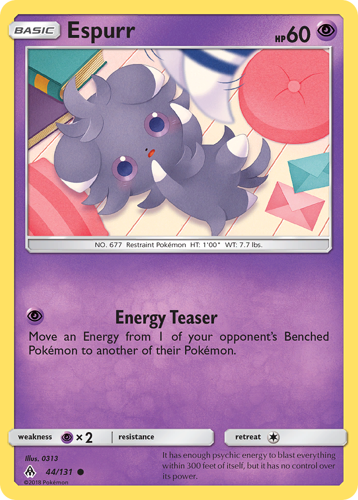 Espurr (44/131) [Sun & Moon: Forbidden Light] | Dumpster Cat Games