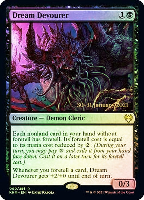 Dream Devourer  [Kaldheim Prerelease Promos] | Dumpster Cat Games