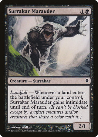 Surrakar Marauder [Zendikar] | Dumpster Cat Games