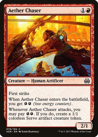 Aether Chaser [Aether Revolt] | Dumpster Cat Games