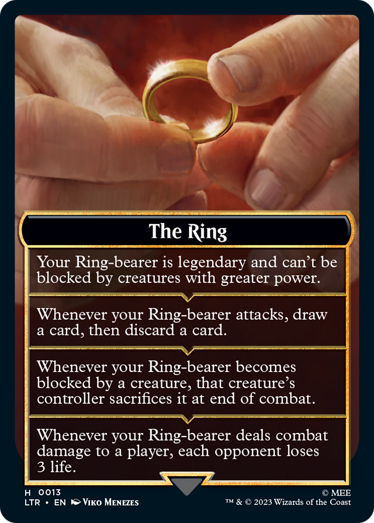 The Ring [The Lord of the Rings: Tales of Middle-Earth Tokens] | Dumpster Cat Games