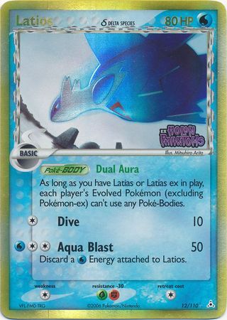 Latios (12/110) (Delta Species) (Stamped) [EX: Holon Phantoms] | Dumpster Cat Games