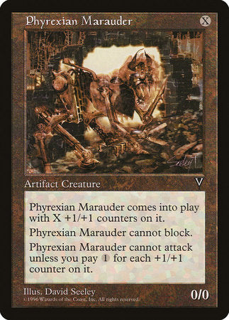 Phyrexian Marauder [Visions] | Dumpster Cat Games