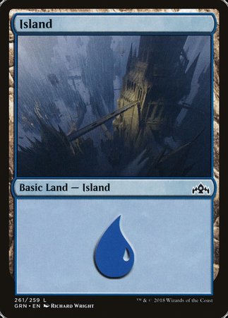 Island [Guilds of Ravnica] | Dumpster Cat Games