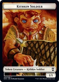 Kithkin Soldier // Pegasus Double-sided Token [Kaldheim Commander Tokens] | Dumpster Cat Games