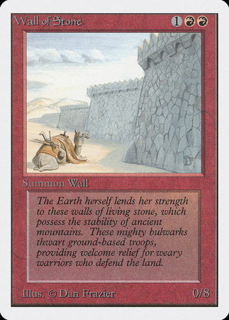 Wall of Stone [Unlimited Edition] | Dumpster Cat Games