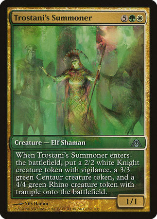 Trostani's Summoner [Dragon's Maze Promos] | Dumpster Cat Games