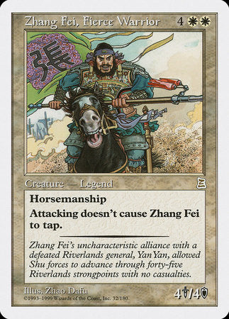 Zhang Fei, Fierce Warrior [Portal Three Kingdoms] | Dumpster Cat Games