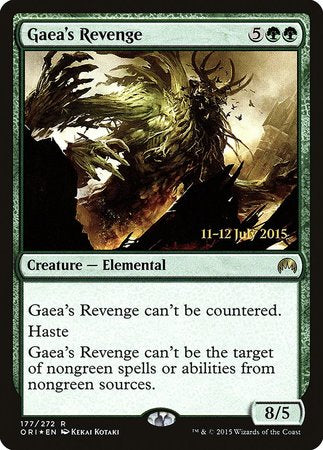 Gaea's Revenge [Magic Origins Promos] | Dumpster Cat Games