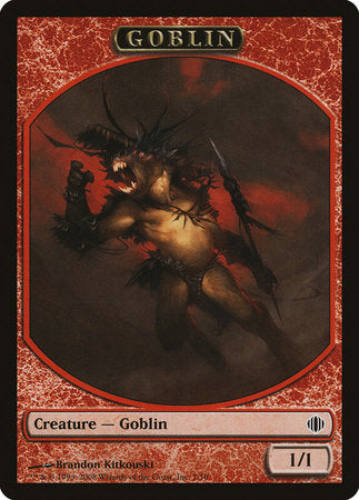 Goblin Token [Shards of Alara Tokens] | Dumpster Cat Games