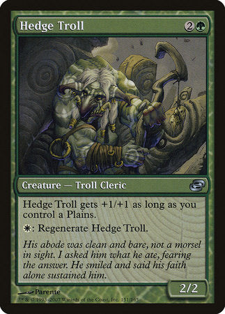 Hedge Troll [Planar Chaos] | Dumpster Cat Games