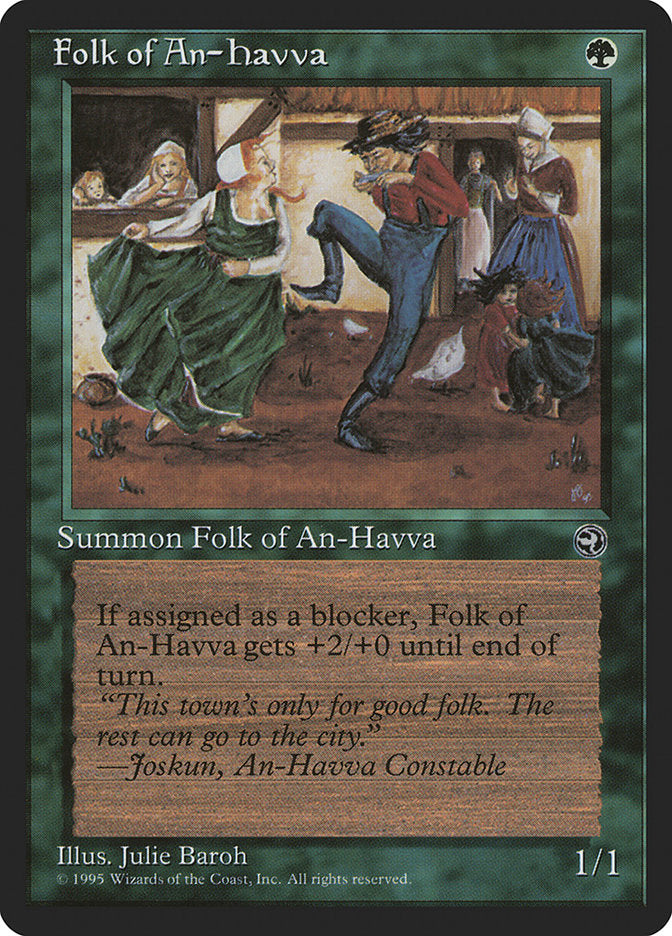 Folk of An-Havva (Joskun Flavor Text) [Homelands] | Dumpster Cat Games