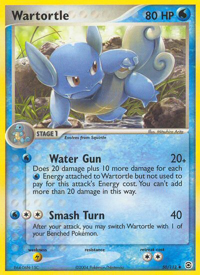 Wartortle (50/112) [EX: FireRed & LeafGreen] | Dumpster Cat Games