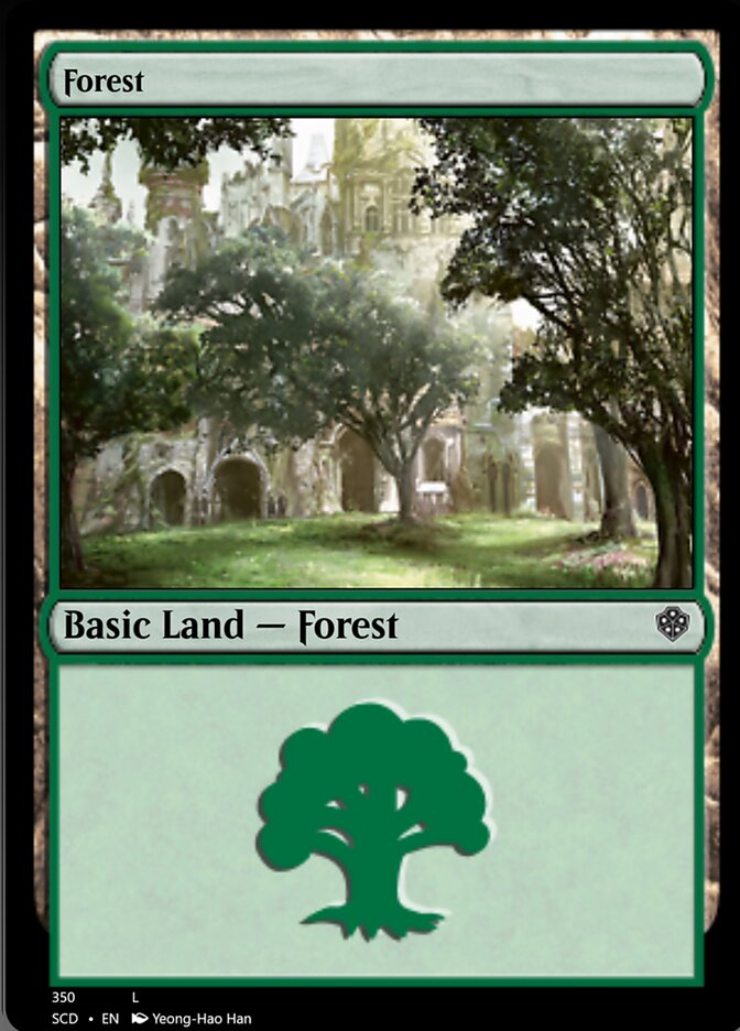 Forest (350) [Starter Commander Decks] | Dumpster Cat Games