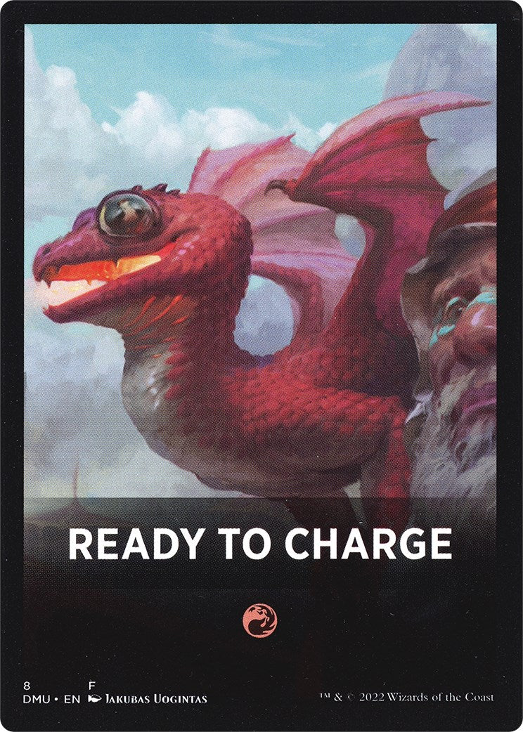 Ready to Charge Theme Card [Dominaria United Tokens] | Dumpster Cat Games