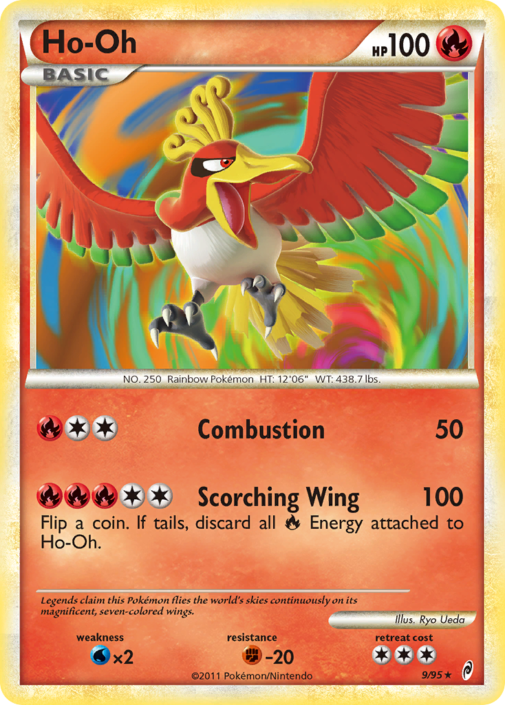 Ho-Oh (9/95) [HeartGold & SoulSilver: Call of Legends] | Dumpster Cat Games