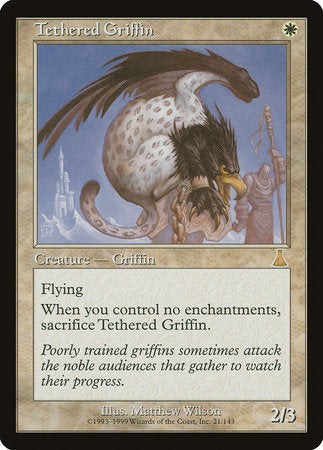 Tethered Griffin [Urza's Destiny] | Dumpster Cat Games