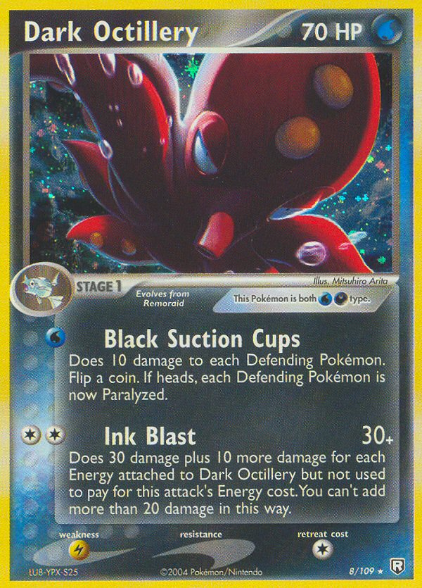 Dark Octillery (8/109) [EX: Team Rocket Returns] | Dumpster Cat Games