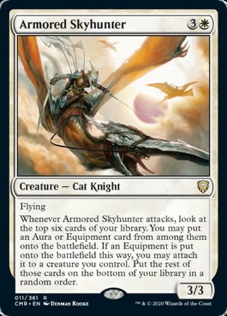 Armored Skyhunter [Commander Legends] | Dumpster Cat Games