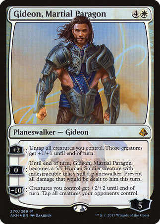 Gideon, Martial Paragon [Amonkhet] | Dumpster Cat Games