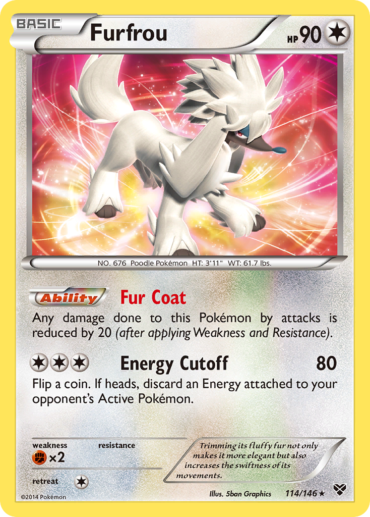 Furfrou (114/146) [XY: Base Set] | Dumpster Cat Games