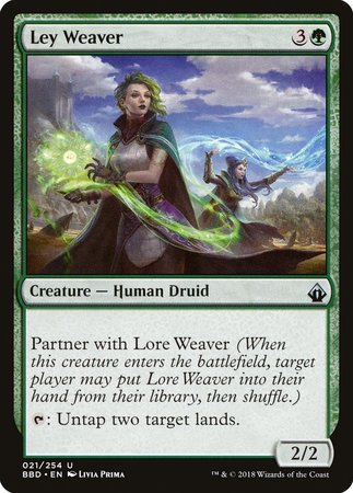 Ley Weaver [Battlebond] | Dumpster Cat Games