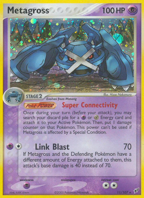 Metagross (11/107) [EX: Deoxys] | Dumpster Cat Games